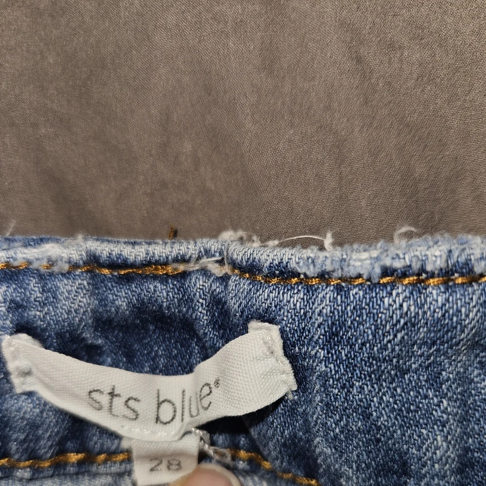 STS Blue Emily zip front mini skirt